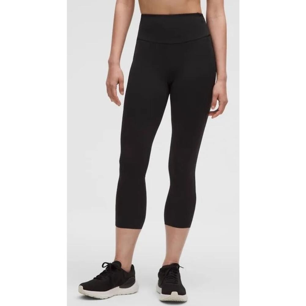 Lululemon Fast and Free Legging Black Size 10 22inseam Excellent